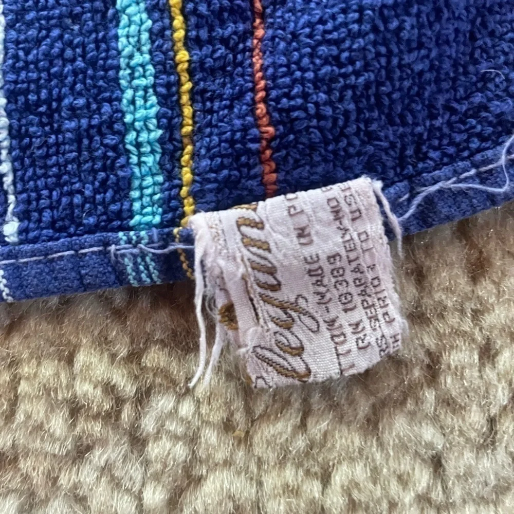 Vintage Beach Towel Setting Rising Sun